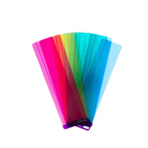 LDA Coloured A4/297 x 210mm Reading Overlays - Assorted - Pack of 10