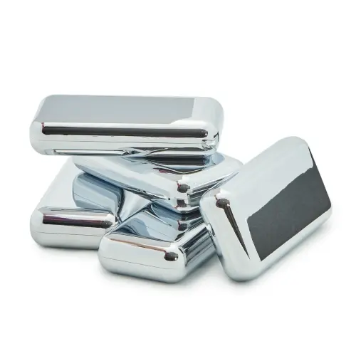 Silver Bricks with Storage Bag - 70 x 140 x 30mm - Pack of 5