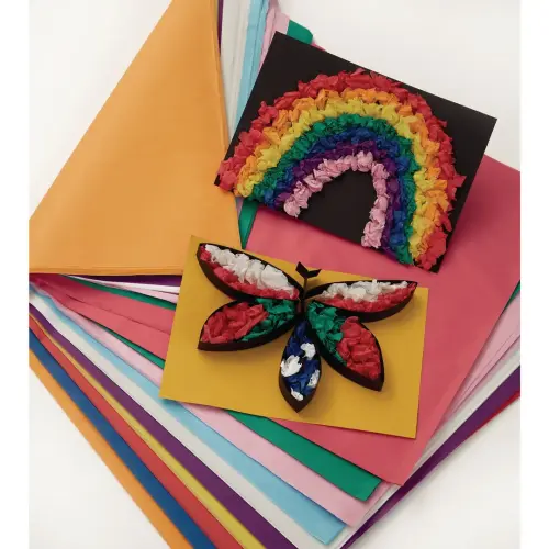 Coloured Tissue Sheets - 762 x 508mm - Assorted - Pack of 480 Sheets