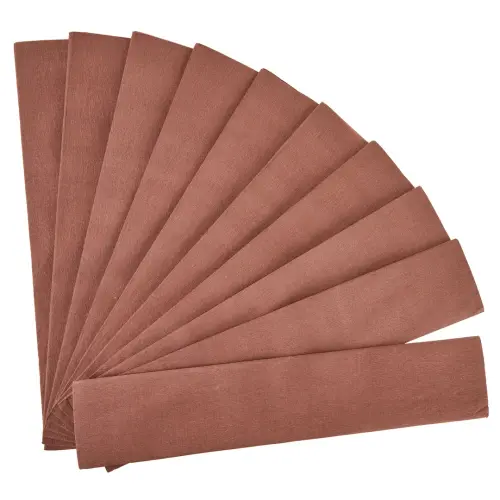 Colour Fast Crepe Paper Folds - Brown - 500mm x 3m - Pack of 10