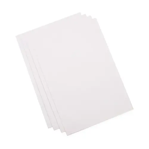 A4/297 x 210mm White Card - 200 micron - Pack  of 100