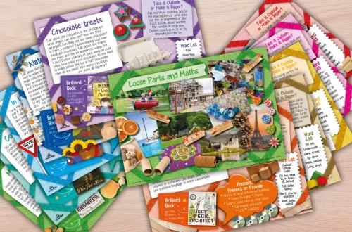 Learn Well Loose Parts A4/297 x 210mm Activity Cards - Per Set
