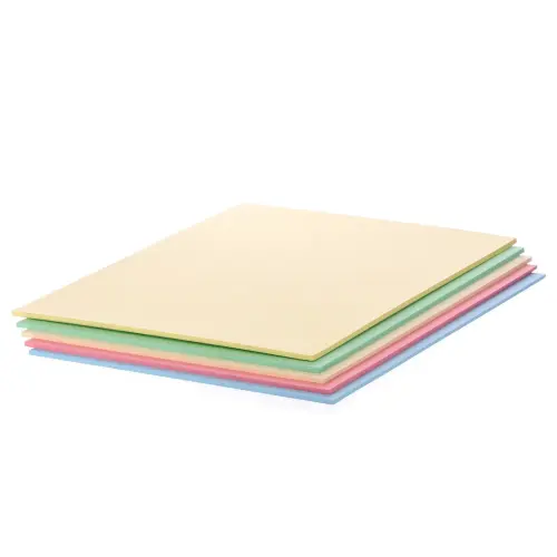 Rothmill A4/297 x 210mm Pastel Coloured Card - 280 micron - Assorted - Pack of 50