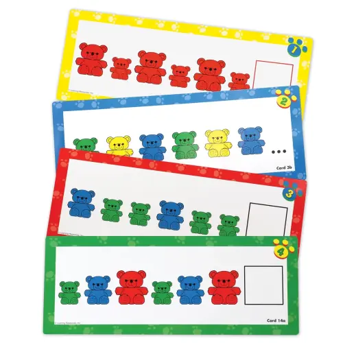 Learning Resources Three Bear Family Pattern and Sequencing Cards - 292 × 114mm - Per Set