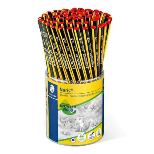 Staedtler Triplus Slim Triangular Barrel HB Graphite Noris Pencils - Pack of 72