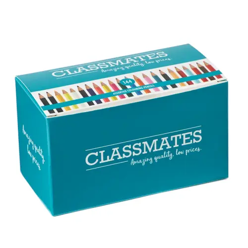 Classmates Colouring Pencils - Assorted - Pack of 144