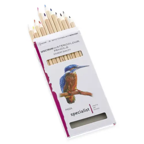 Specialist Crafts Spectrum Watercolour Pencils - Assorted - Pack of 12