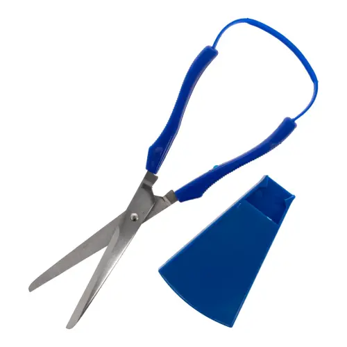 Classmates Easy Grip Right Handed Loop Scissors - 7.5mm Blades - Per Pair + Blade Guard