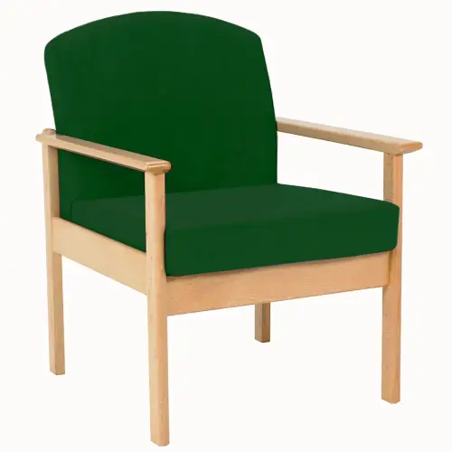 Thatcher Juniper/Green Armchair - 610 x 710 x 760mm - Each