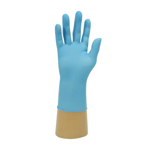 Polyco Blue HandSafe Powder Free Nitrile Gloves Powder -  Medium - Pack of 100