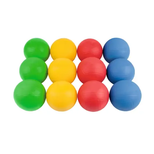 Heavy Duty Vinyl Playground Balls - 135mm - Assorted - Pack of 12