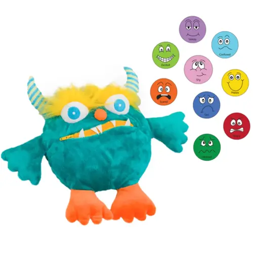 Pretend to Be Fred the Worry Monster & Emotion Discs - 46 x 38cm - Per Set