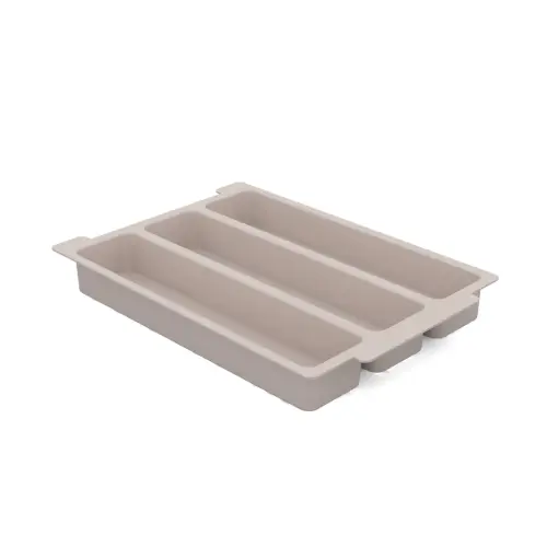 Gratnell Plastic Dividers for Shallow Trays - 3 Compartments - Pack of 6