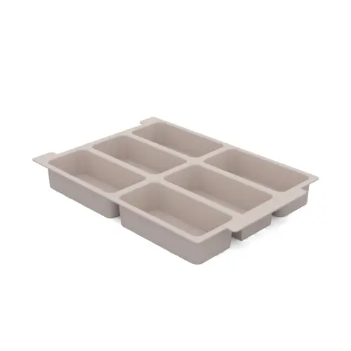 Gratnell Plastic Dividers for Shallow Trays - 6 Compartments - Pack of 6