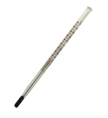 Green Spirit Initial Thermometer - Total Immersion: -10 to +110  - 155mm - Pack of 10