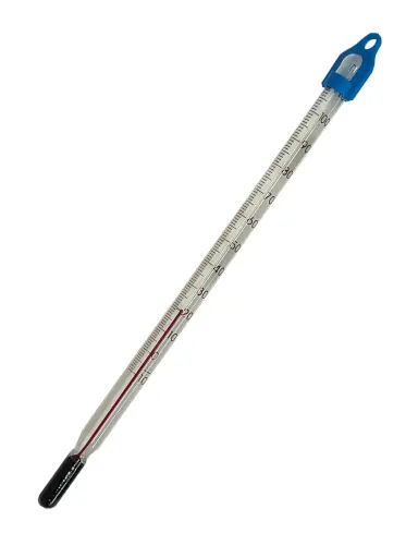 Red Total Immersion Thermometer - 10 to +110 - 155mm - Pack of 10