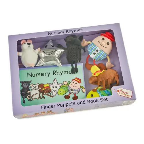 The Puppet Company Nursery Rhymes Puppet & Book Set - Per Set