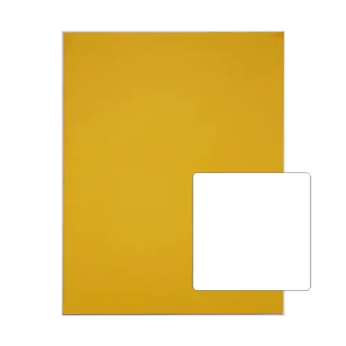Rhino A3+/443 x 345mm Yellow Cover Plain Page Workbook/Floor/Exercise Book - 40 Page - Pack of 30