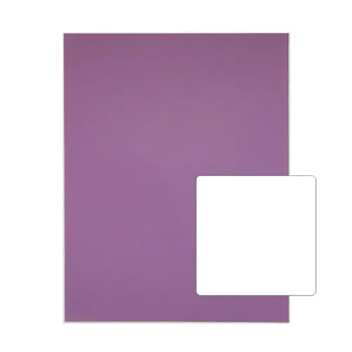 Rhino A3+/443 x 345mm Purple Cover Plain Page Workbook/Floor/Exercise Book- 40 Page - Pack of 30