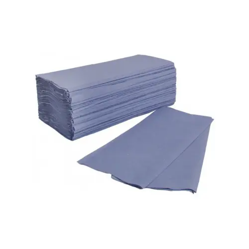 Ian Smiths Everyday 1-ply Blue C Fold Paper Hand Towel - Towel Size 250 x 217mm - Pack of  2800