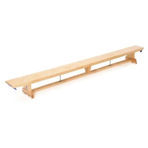 Niels Larsen Wooden Balance Bench - 3.35m - Hooks Both Ends - Each