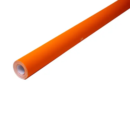 Colourlast Fade Resistant Orange Super Wide Poster Paper Display Backing Roll - 1218mm x 15m - Each