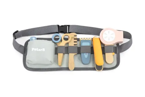 PolarB Role Play Wooden Hair Dressing Belt Set - 270 x 210 x 50mm - Each