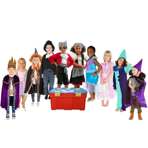 Pretend to Bee Role Play Dressing Up Chest Multibuy Offer - 3-5 Years - Assorted - Pack of 10+Storage Box