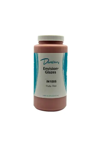 Duncan Envision Brush-On Glazes - Ruby Red - 473ml - Each
