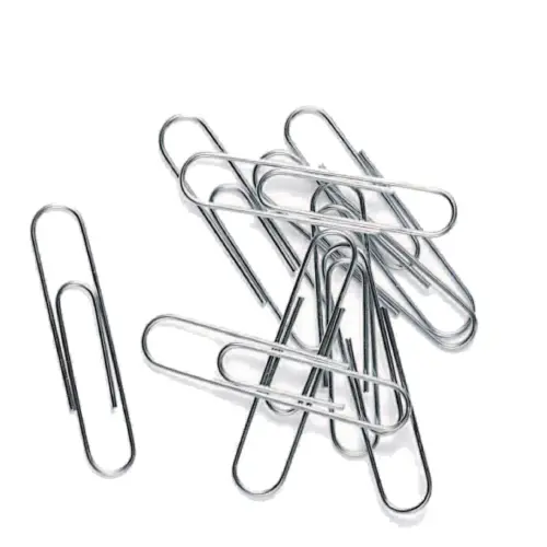 Giant Metal Wavy Paper Clips - 75mm - Pack of 100