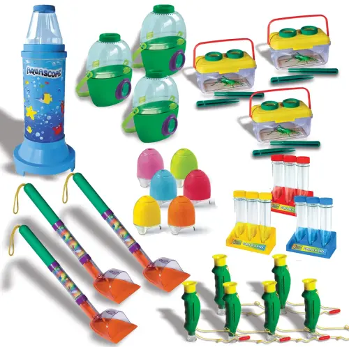 Eduk8 Worldwide Minibeasts & Aquatic Nature Detective Set - Assorted - Per Set