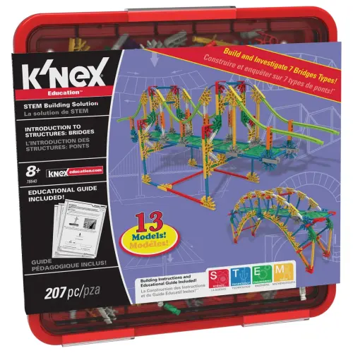 K'NEX Intro to Structures Bridges Set - Assorted - Per Set