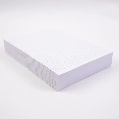 A4/297 x 210mm 6mm Ruled with Margin Exercise Refill Paper - Unpunched - 2500 Sheets/5 Reams - Pack of 5