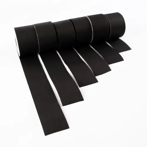 Black Straight Edge Paper Border Rolls - 48mm x 50m - Pack of 6