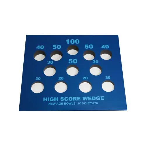 New Age Bowls High Score Wedge - 88 x 75 x 7cm - Each