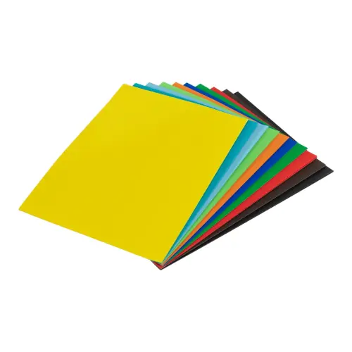 A3+/460 x 337mm Coloured Mounting Paper for Displaying A3 Work - Assorted - Pack of 100