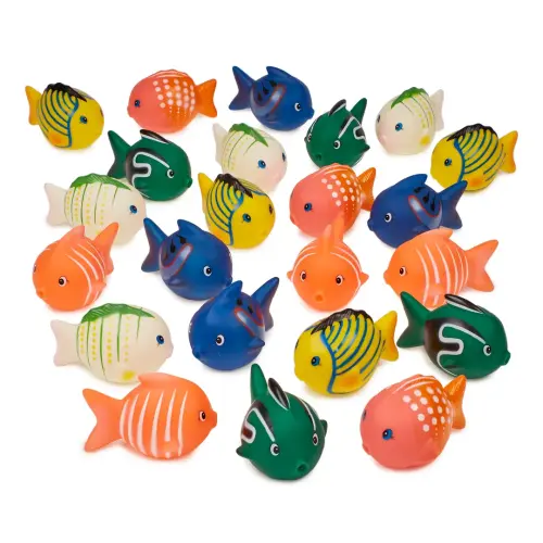 Squeezy Tropical Fish Water Squirters - Assorted Designs - Pack of 24