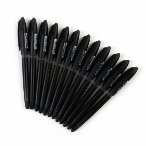 Uni-ball Signo Black Gelstick Rollerball Pen - 0.4mm Nib Line - Pack of 12
