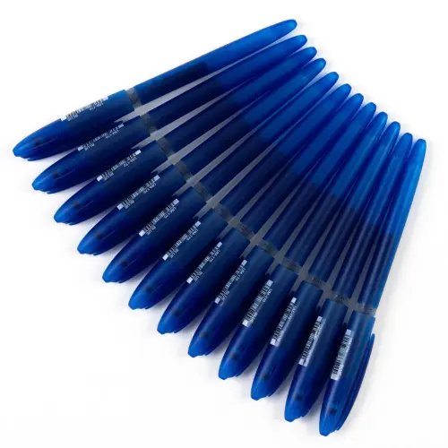 Uni-ball Signo Blue Gelstick Rollerball Pens - 0.4mm Nib - Pack of 12