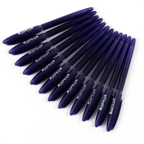 Uni-ball Signo Purple Gelstick Rollerball Gel Pen - 0.4mm Nib Line - Pack of 12