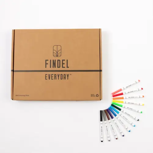 Everyday Broad Nib Fibre Felt Tip Colouring Pens - Assorted - Pack of 288