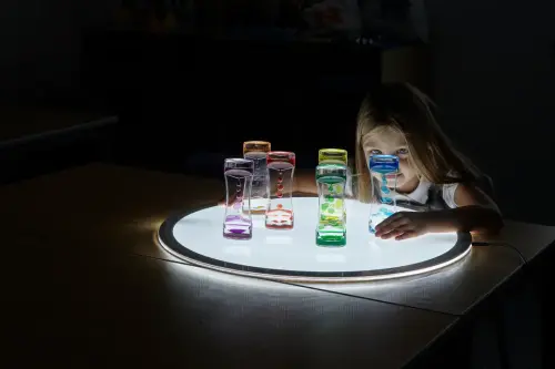 LDA Sensory Rainbow Cascade Towers - Assorted - Pack of 6