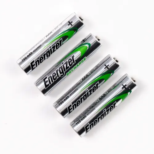 Energizer Rechargeable Nickel Metal Hydride Battery - AAA, HR03 - Pack of 4