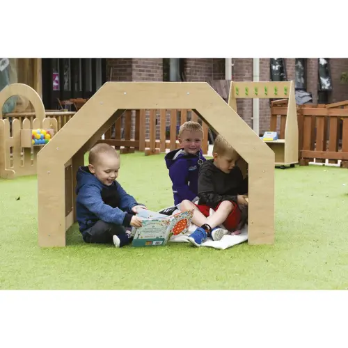 Twoey Wooden Outdoor Infant Tunnel - 480 x 720 x 985mm - Each