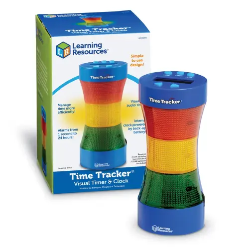 Learning Resources Time Tracker 2.0 Classroom Timer - Each