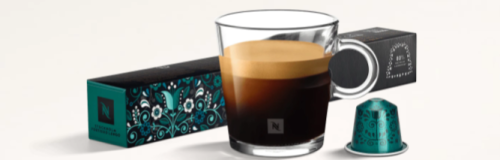 Nespresso Stockholm Lungo Coffee Capsules Sleeve (10)