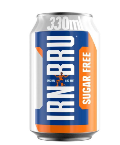 Irn-Bru Sugar Free Cans 330m x 24