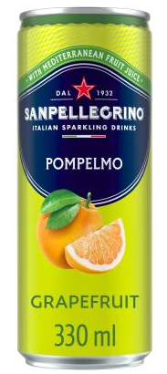 San Pellegrino Grapefruit Cans 330ml x 24