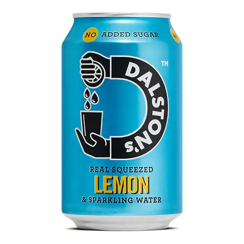 Dalston's Sparkling Lemon Soda Can (B Corp) 330ml x 24