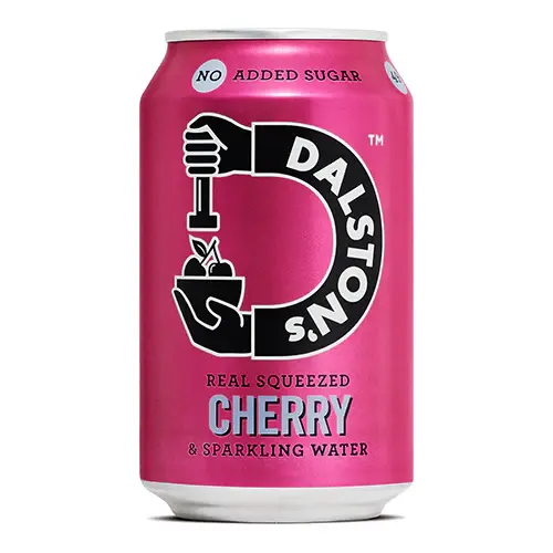 Dalston's Sparkling Cherry Soda Can (B Corp) 330ml x 24